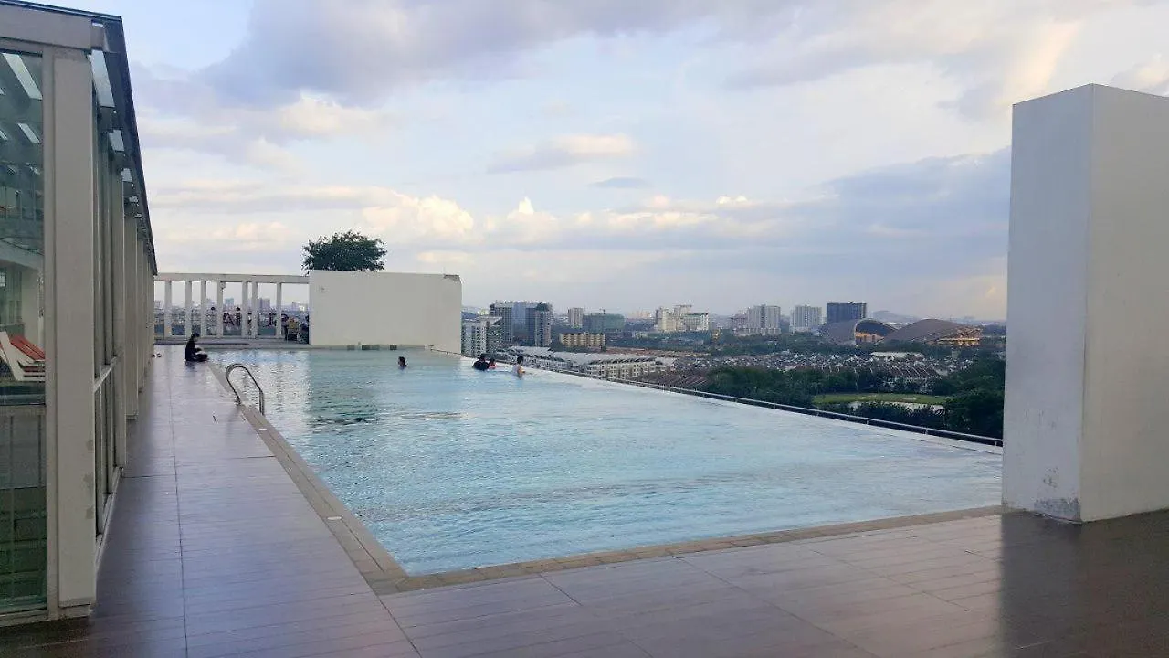 3-Bedroom Apartment With Infinity Pool In Bukit Jelutong Shah Alam 0*,  Malaysia